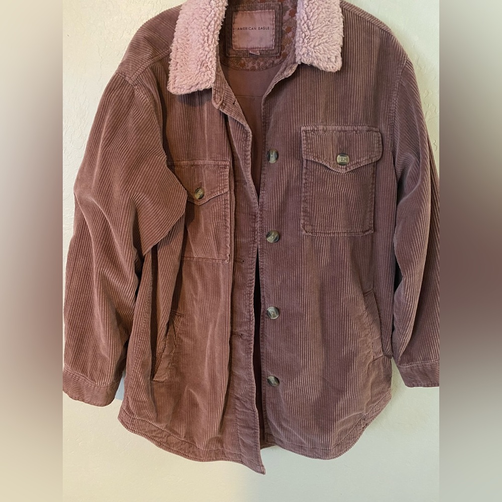 American Eagle corduroy shacket size medium